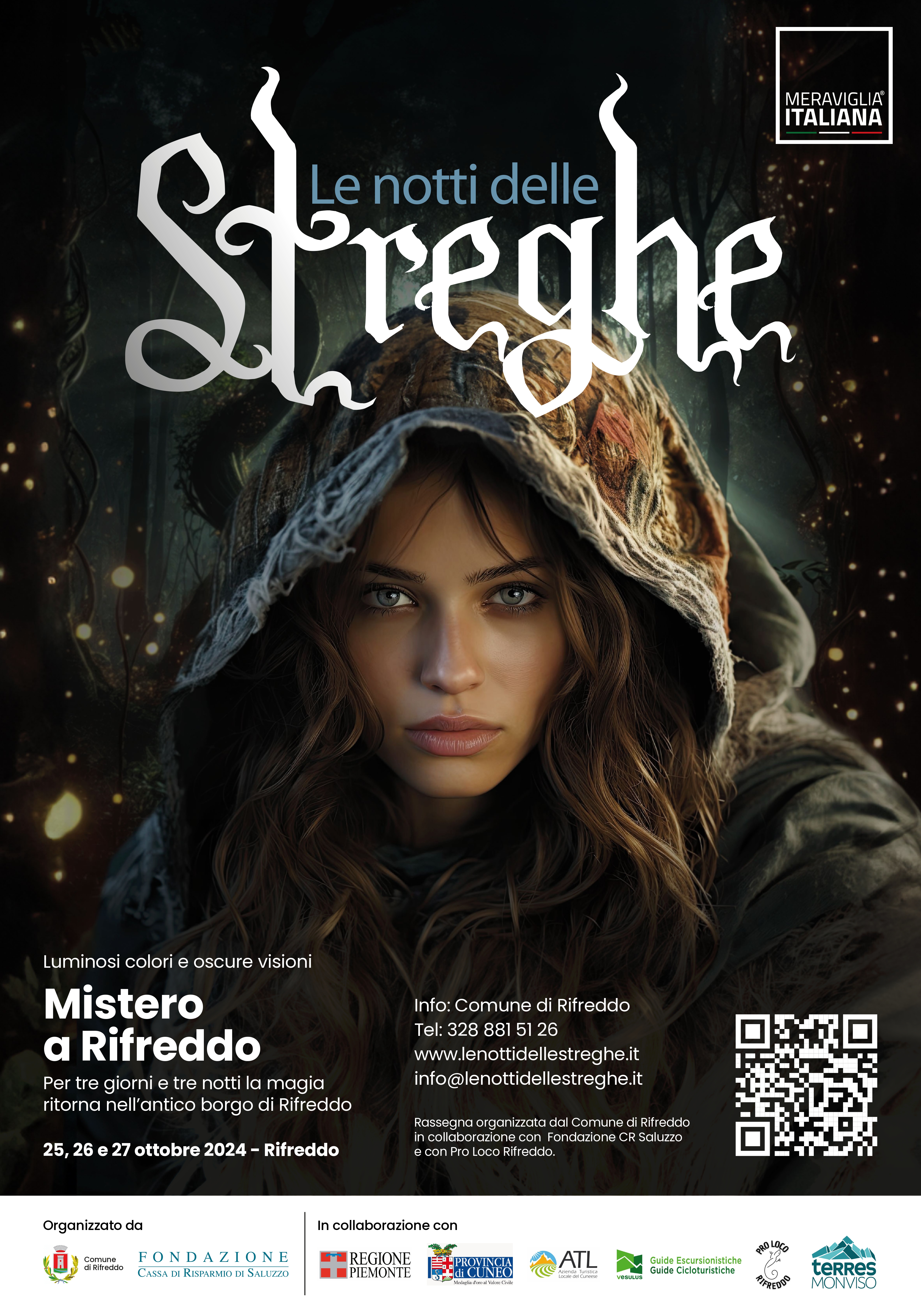 Rifreddo paese dell'occulto: iscrizioni, biglietti e programma de "Le Notti delle Streghe" 2024 Rifreddo paese dell'occulto: iscrizioni, biglietti e programma de "Le Notti delle Streghe" 2024